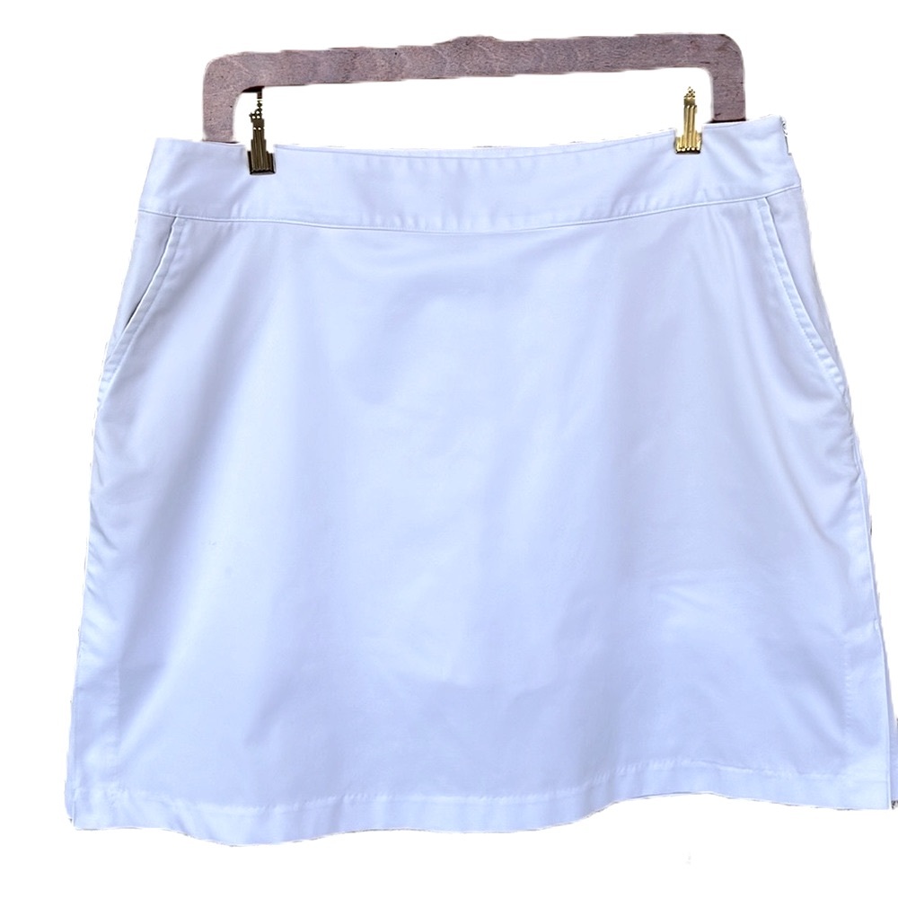 Adidas ClimaCool White Skort Ladies Size 12